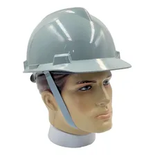 Capacete Msa V-gard Carneira Push Key C/jugular Obra Altura Cor Cinza Foto mini 2