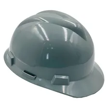 Capacete Msa V-gard Carneira Push Key C/jugular Obra Altura Cor Cinza Foto mini 4