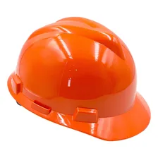 Capacete Msa V-gard, Suspensão Push-key Com Jugular Ca 498 Cor Laranja Foto mini 4