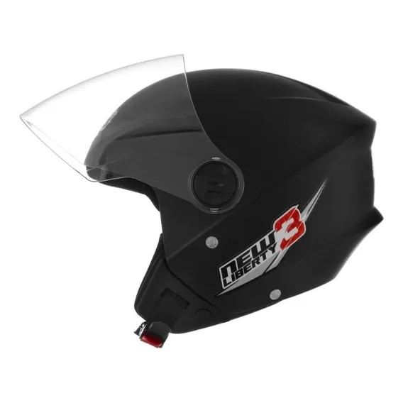 Capacete New Liberty Three 60 Preto Fosco Pro Tork Foto 1