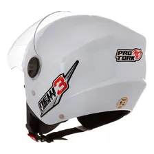Capacete New Liberty Three Branco Tamanho 56 Pro Tork Foto mini 4