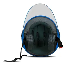 Capacete New Liberty Three Elite Azul Celeste 58 Foto mini 4