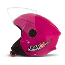 Capacete New Liberty Three Elite Pro Tork, Rosa, Tamanho 58 Foto mini 2