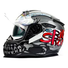 Capacete Nexx Sx100 Bigshot Cinza C/ Viseira Solar E Pinlock Tamanho do capacete 58 (M) Foto  mini 1