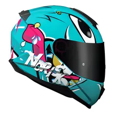 Capacete Norisk Razor Mad AzulTamanho do capacete 58 Foto mini  2