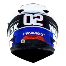Capacete norisk soul ff302 grand prix com viseira solar Foto mini 2