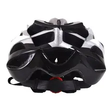 Capacete P/ Bike Poker In Mold Preto E Branco + Tamanho M Foto mini 4