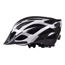 Capacete P/ Bike Poker In Mold Preto E Branco + Tamanho M Foto mini 3