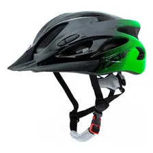 Capacete Para Ciclismo Tsw Raptor Com Led Traseiro E Viseira Bicicleta Mtb Bike Speed Tamanho G 57/61 Cm Cor Verde 11833 Tamanho Foto mini 1