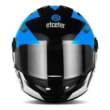Capacete Para Criança Infantil Etceter Kids Tamanho 54 Cor Azul Foto mini  3