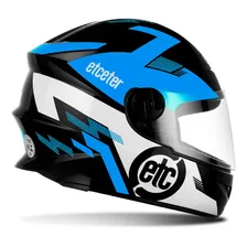 Capacete Para Criança Infantil Etceter Kids Tamanho 54 Cor Azul Foto  mini 1