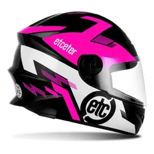 Capacete Para Criança Infantil Etceter Kids Tamanho 54 Cor Rosa Foto mini 2