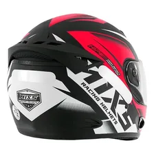 Capacete Para Moto Fechado Mixs Fokker Storm 2019 Cor Vermelho Tamanho do capacete 58 Foto mini 2