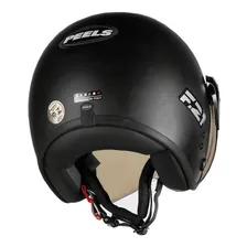 Capacete Peels F-21 Classic Cor Preto-fosco Tamanho do capacete 56 Foto mini 4