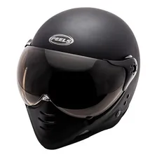 Capacete Peels F21 Classic Preto Fosco Aberto Com Queixeira Tamanho do capacete 60 Foto mini 4