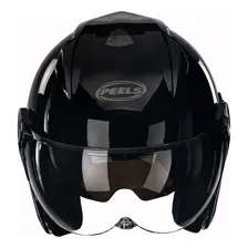 Capacete Peels Mirage New Classic Preto Brilhante 58 Foto mini  3