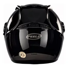 Capacete Peels Mirage New Classic Preto Brilhante 58 Foto mini 4