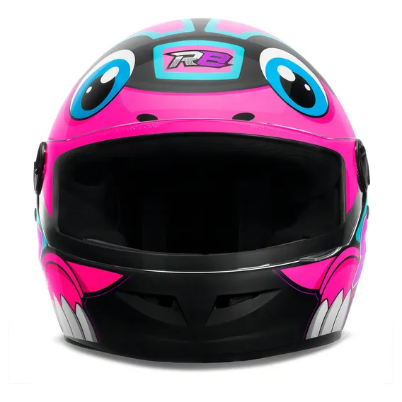 Capacete Personalizado Fechado Pro Tork R8 Turtle Brilhante Foto 1