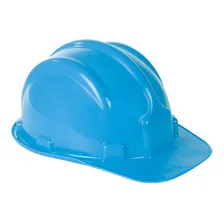 Capacete Plástico Plt Azul Claro - Plastcor Foto mini 1