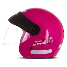 Capacete Pro Tork Aberto Compact Summer For Girls Tamanho Do Capacete 58 Cor Rosa Foto mini  2