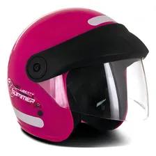 Capacete Pro Tork Aberto Compact Summer For Girls Tamanho Do Capacete 58 Cor Rosa Foto mini  3