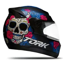 Capacete Pro Tork Evolution G7 Caveira Mexicana Foto  mini 1
