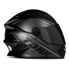 Capacete protork r8 motocicleta fechado plata Foto mini  3