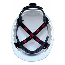 Capacete Segurança 3m H700 Catraca + Jugular Engenheiro Obra Cor Branco Foto mini 4