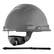 Capacete Segurança 3m H700 Catraca + Jugular Engenheiro Obra Cor Cinza Foto mini  2