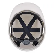 Capacete Segurança Carneira Catraca Trabalho Epi Obra Ca Cor Branco Foto mini 4