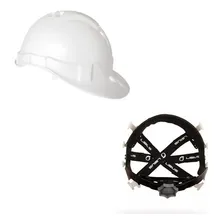 Capacete Segurança Carneira Catraca Trabalho Epi Obra Ca Cor Branco Foto mini 2