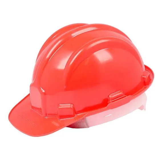 Capacete Segurança C/carneira Plasticor Obra Ca31469 Cor Vermelho Foto 1