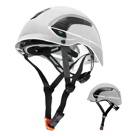 Capacete Segurança Montana Altura Rapel Escalada Focus Classe A Cor Branco Foto 1