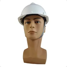 Capacete Segurança Msa V-gard Com Carneira Jugular Push Key Cor Branco Foto mini 2