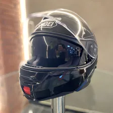 Capacete Shoei Articulado Neotec 2 Preto Brilho Tamanho do capacete 59/60 (L) Foto mini 3