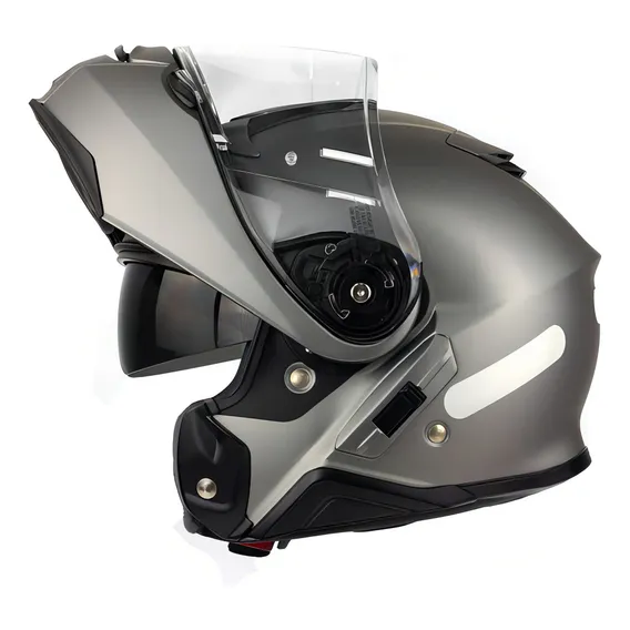 Capacete Shoei Neotec 2 Deep Grey Fosco Escamoteável/articulado Cinza Foto 1