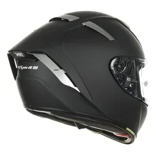 Capacete Shoei X Spirit 3 Preto Fosco Monocolor Leve Tamanho do capacete 58 Foto mini 2