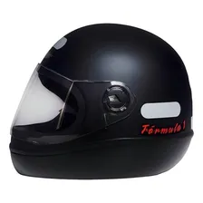 Capacete Taurus Classic Preto Fosco Tamanho 58 Foto  mini 1