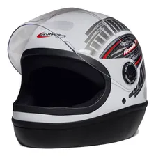 Capacete Taurus San Marino Grafic Branco Tamanho 62 Foto mini 1