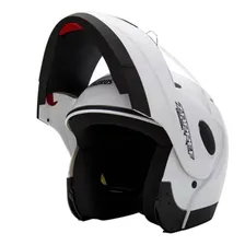 Capacete Taurus Zarref Classic V4 Branco Tamanho do Capacete 58 Foto mini  2