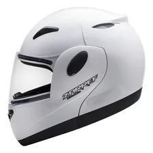Capacete Taurus Zarref Classic V4 Branco Tamanho do Capacete 58 Foto  mini 1