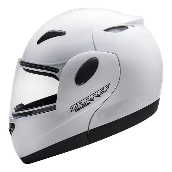 Capacete Taurus Zarref Classic V4 Branco Tamanho do Capacete 58 Foto 1