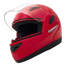 Capacete Taurus Zarref V4 Escamoteável Retrátil Robocop Cor Vermelho Tamanho do capacete 56 Foto mini 3