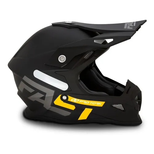 Capacete Trilha Off Road Motocross Fast Solid Tam 56 58 60 Foto 1