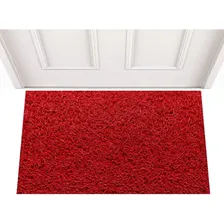 Capacho 120x60 Tapete Vinil Anti Derrapante Empresa Loja Cor Vermelho Foto mini 2