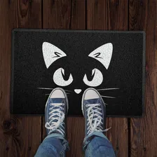 Capacho Gato Preto 60x40cm Foto mini  3