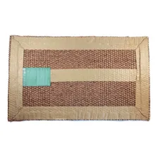 Capacho Tapete Sisal Decoração Porta Entrada Rustico 45x75 Foto mini 2