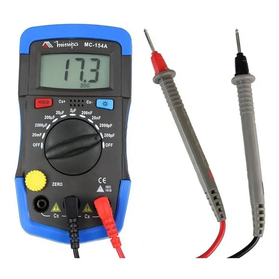 Capacímetro Digital Mc-154a Minipa Foto 1