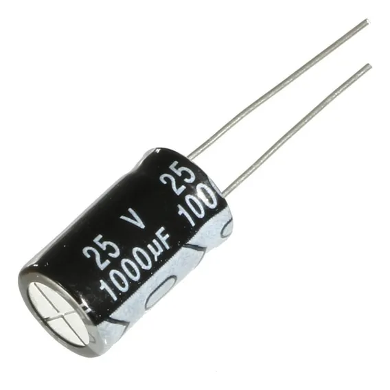 Capacitor 1000uf 25v * 105° * Kit C/50 Pçs Foto 1