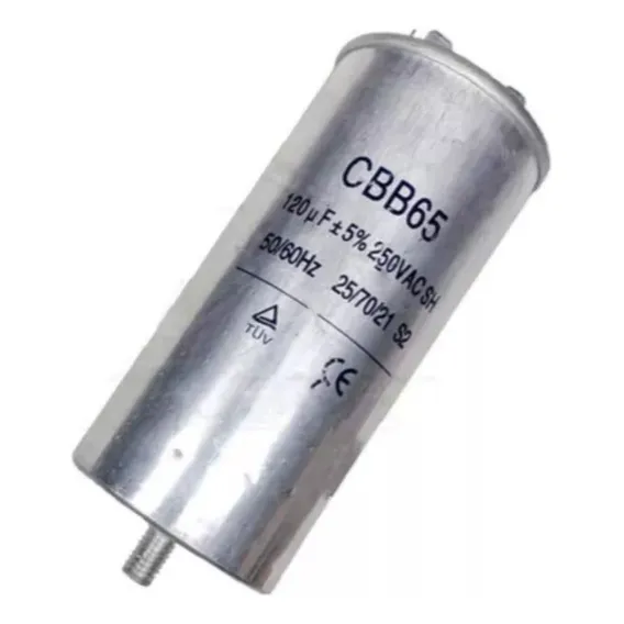 Capacitor 120uf 250v Compressor Vonder Mcv25 Mcv50 Foto 1